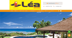 Desktop Screenshot of leaimoveis.com.br